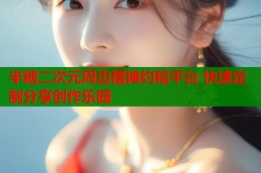 半糖二次元周边摆摊约稿平台 快速定制分享创作乐园
