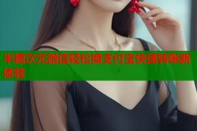 半糖次元微信轻松换支付宝快速转账新体验