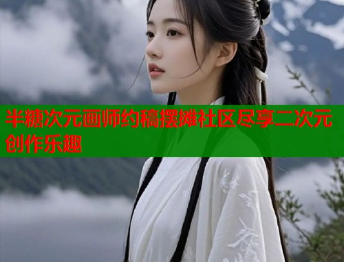 半糖次元画师约稿摆摊社区尽享二次元创作乐趣  第1张